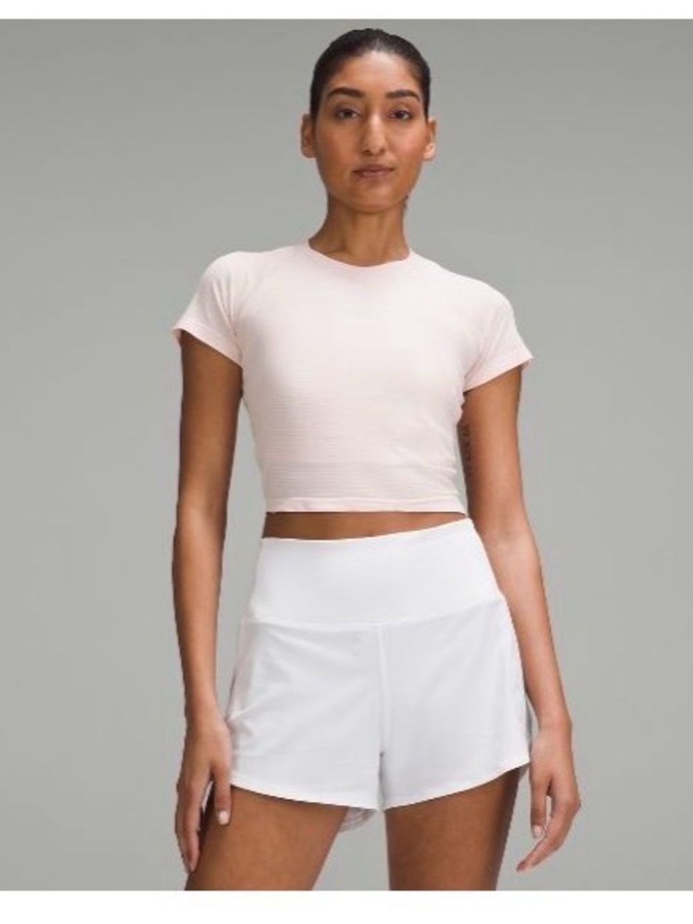Lululemon swiftly tech crop size 8